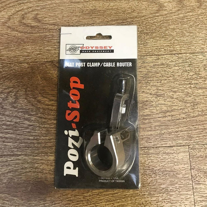 Odyssey Mid School BMX Odyssey Pozi-Stop Seat Post Clamp with Cable Router