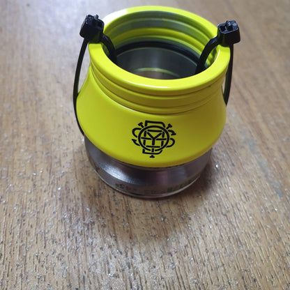 Odyssey BMX Parts Fluro Yellow Odyssey Pro Integrated Conical Headset