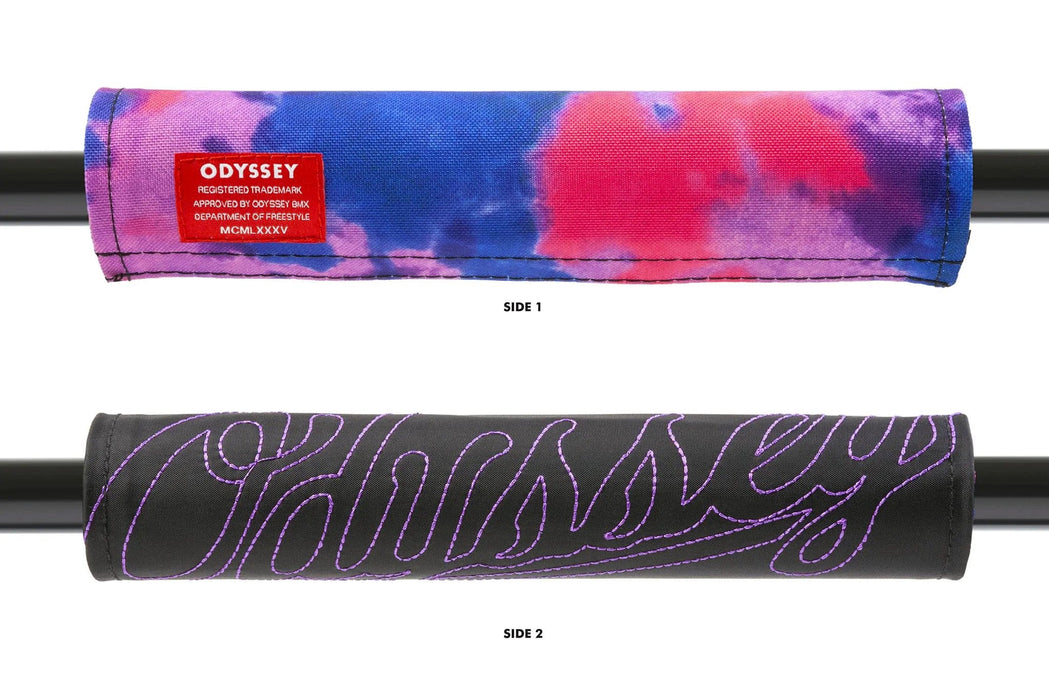 Odyssey BMX Parts Big Stich Purple / Tie-Dye Aaron Ross Odyssey Reversible Bar Pad Big Stich Purple / Tie-Dye Aaron Ross