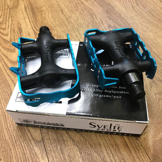 Odyssey BMX Parts Odyssey Svelte Sport Pedals 9/16 Blue