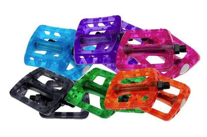 Odyssey BMX Parts Odyssey Twisted PC Pedals Clear iMac Colours