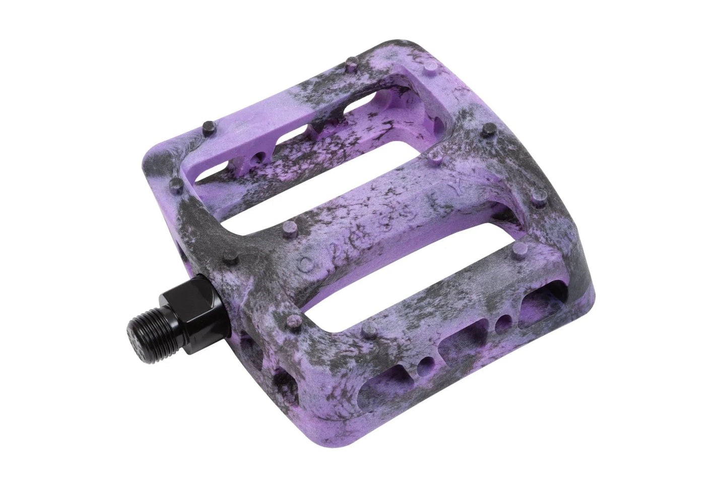 Odyssey BMX Parts Black / Purple Odyssey Twisted Pro PC Pedals Black / Purple Swirl