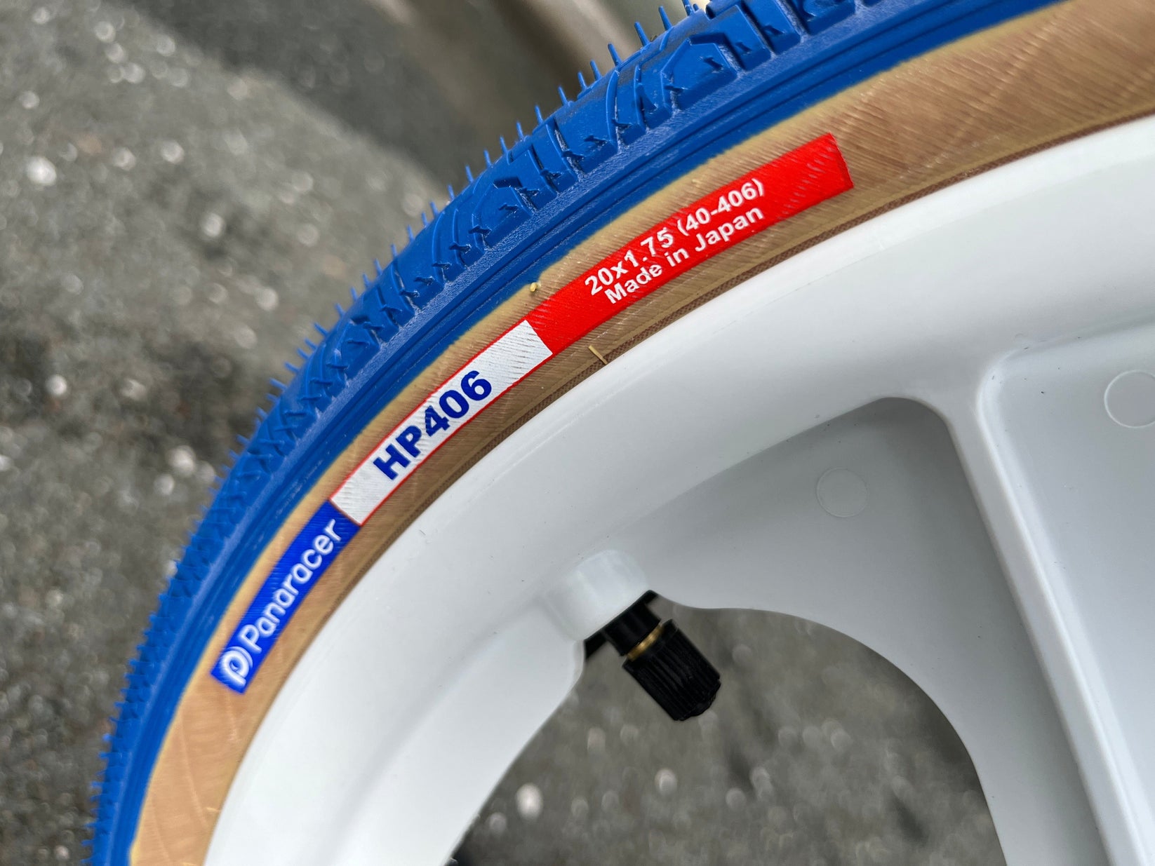 Coppia Pneumatici BMX Panaracer HP406 Skinwall - Vecchia Scuola, 20" Tubolari Con Tubi, Giappone