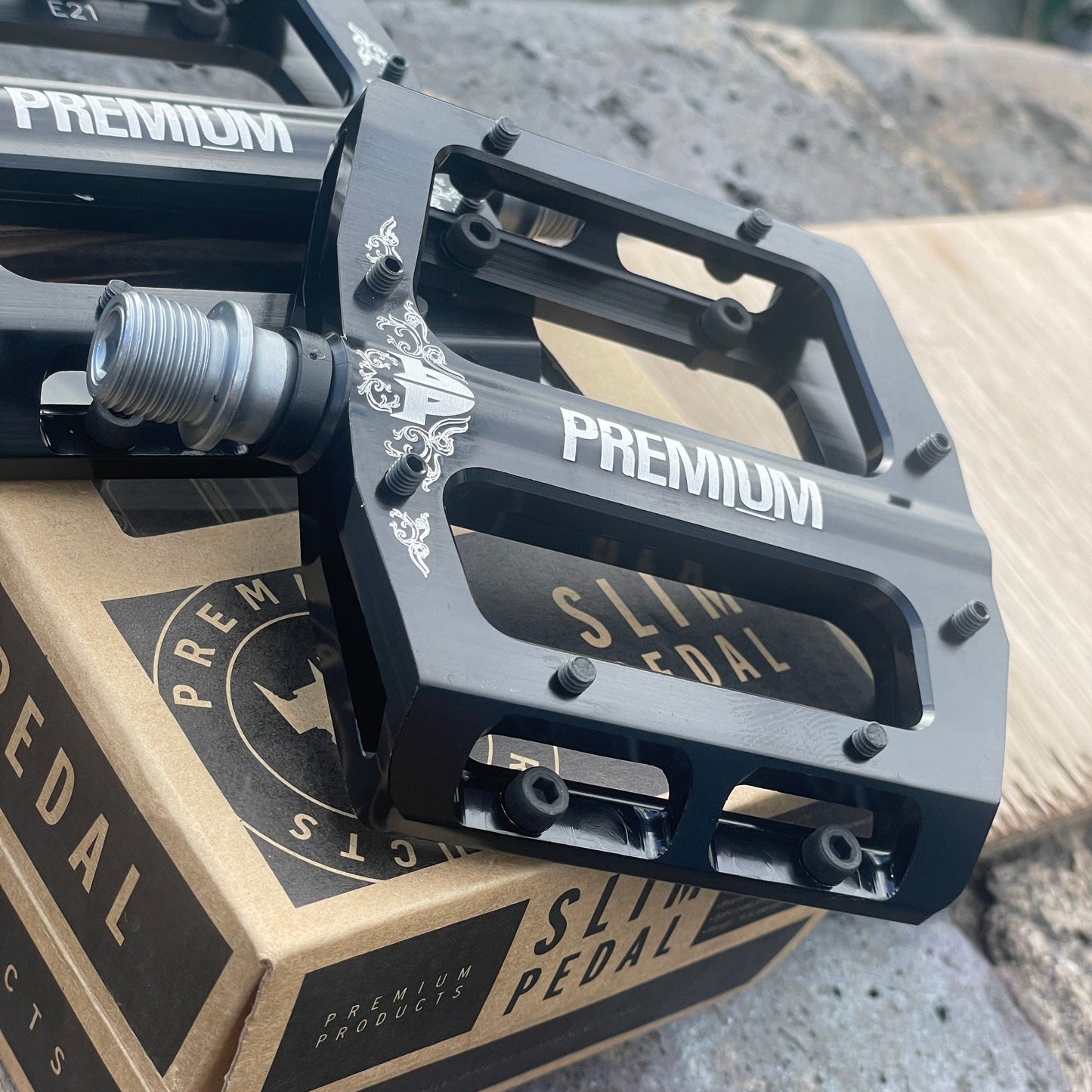 Premium BMX Parts Premium Slim Alloy Pedals