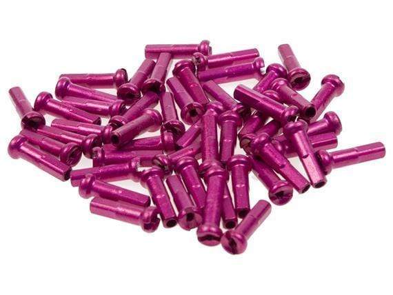 Primo BMX Parts Purple Primo Alloy Spoke Nipples 50 Pack