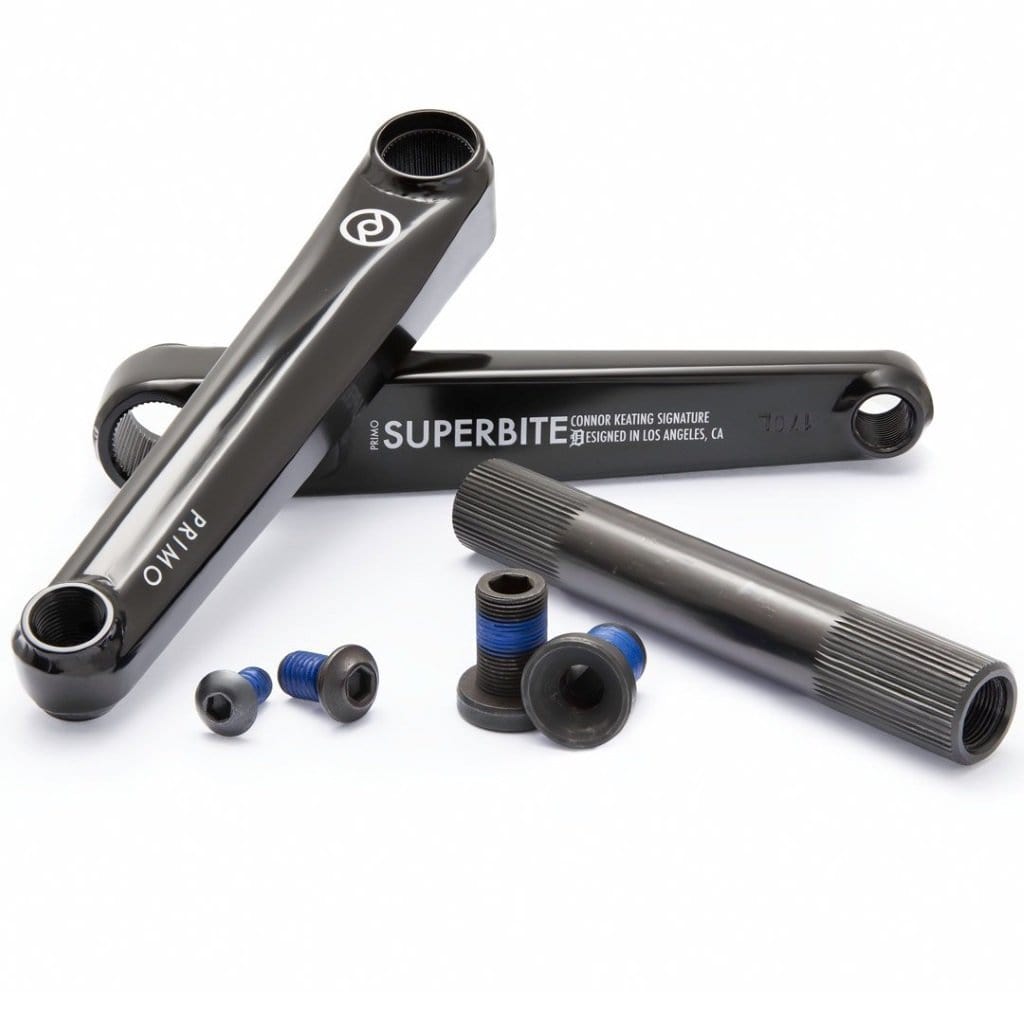 Primo BMX Parts Primo Superbite Cranks Black