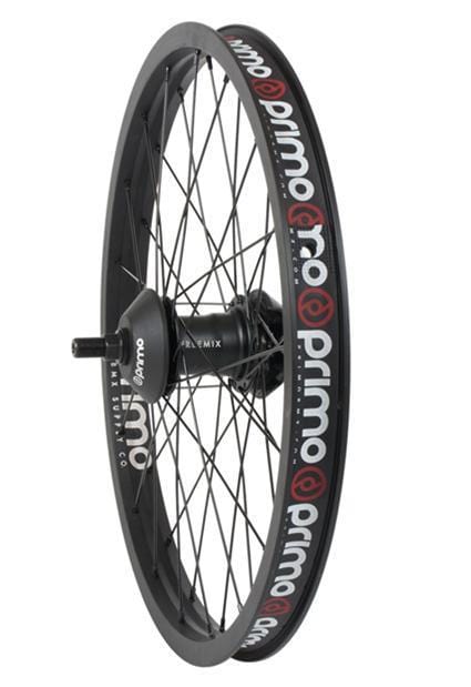 Primo VS Freemix Rear Wheel with Hubguards Black — Alans BMX