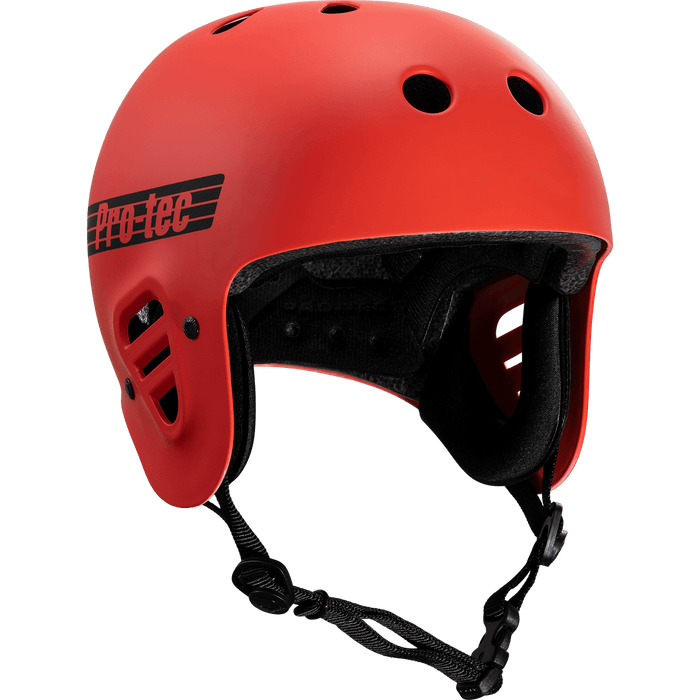 Pro-Tec Protection Pro-Tec Full Cut Certified Helmet Matte Bright Red