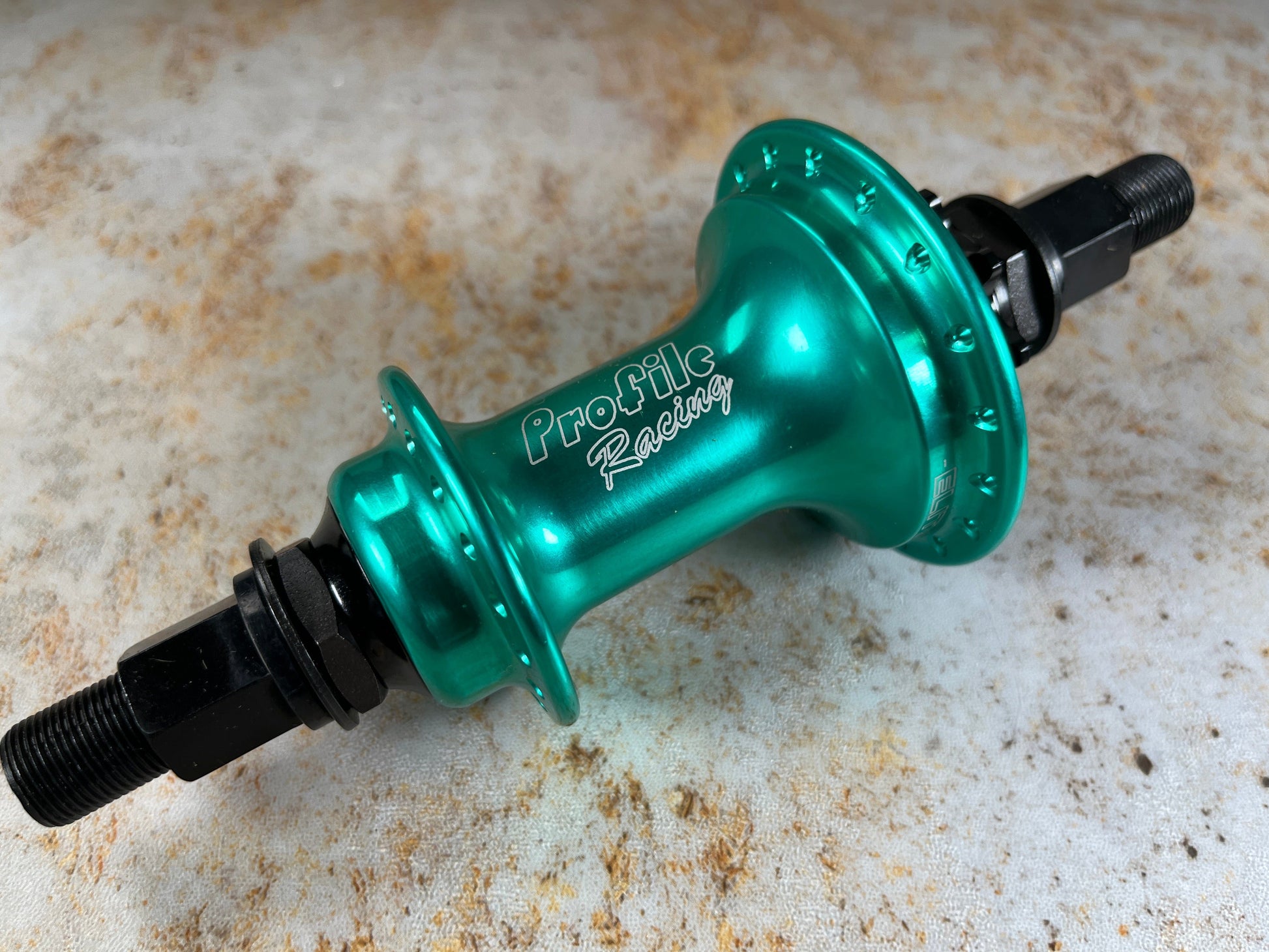 Profile Racing BMX Parts Aqua / 10T Profile Racing Elite 14mm Male Cassette Hub RHD