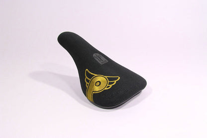 Profile Racing BMX Parts Black/Gold Profile Racing Logo Pivotal Seat