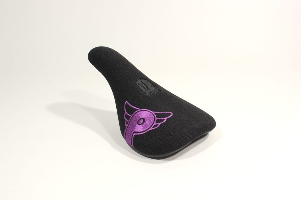 Profile Racing BMX Parts Black/Purple Profile Racing Logo Pivotal Seat