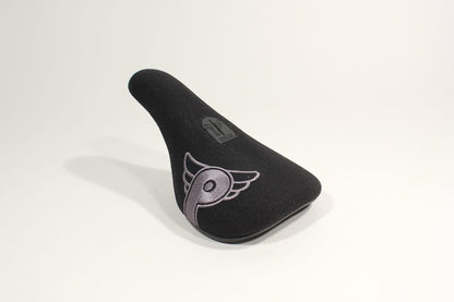 Profile Racing BMX Parts Black/Silver Profile Racing Logo Pivotal Seat