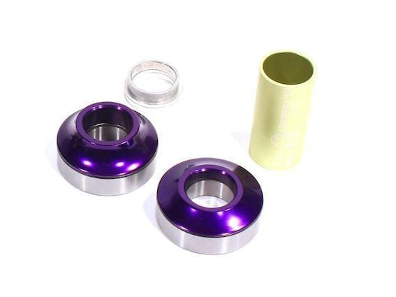 Profile BMX Parts Purple Profile Racing Mid Bottom Bracket 19mm