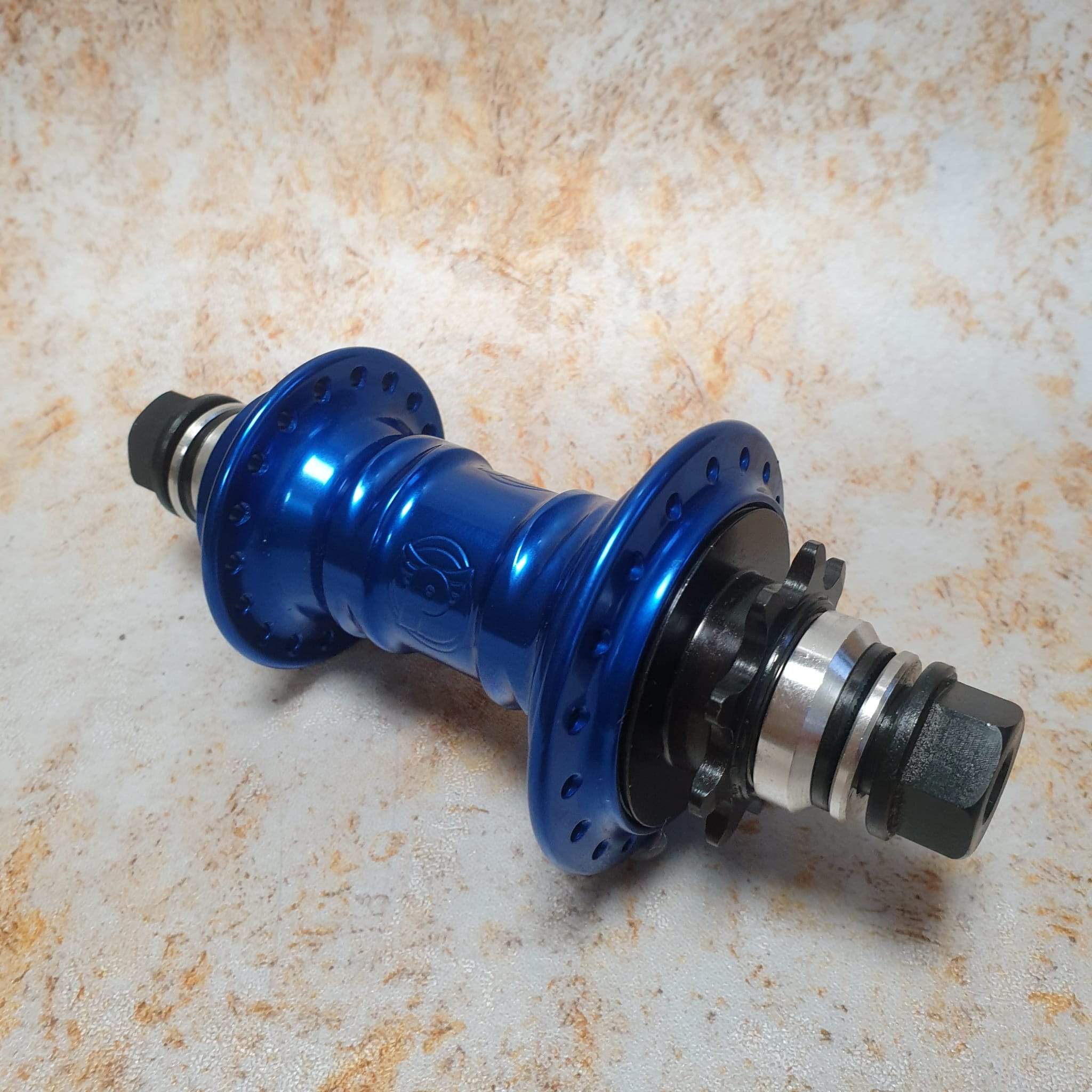 Profile Racing Mini Rear LHD BMX Cassette Hub Blue | Alans BMX