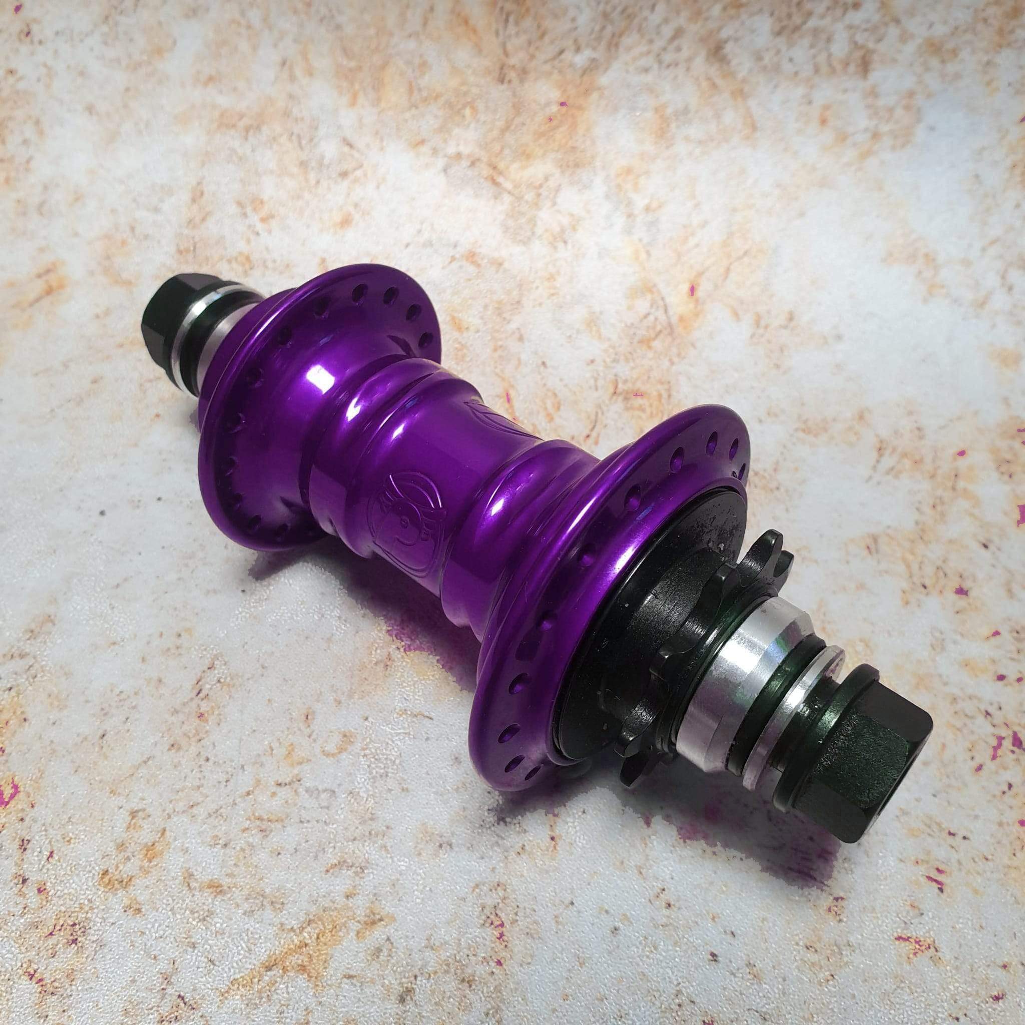 Profile Racing Mini Rear LHD BMX Cassette Hub Purple | Alans BMX
