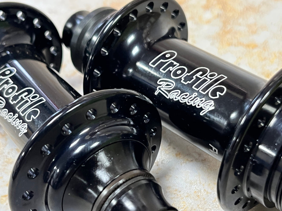 Profile Racing BMX Parts Black / 3/8 Profile Racing Nomad / Elite Freewheel Hub Set