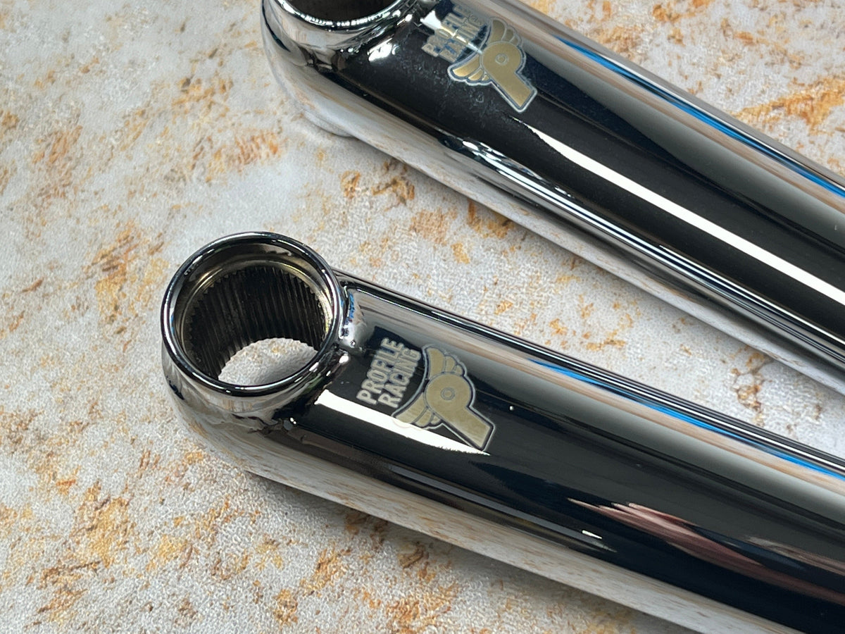 Profile Racing Rhd Crankset Profile Racing BMX Race Cranks Chrome | Alans BMX