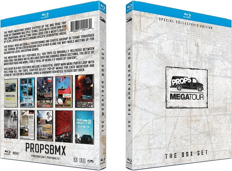 Props Misc Props Megatour Collectorâs Edition Blu-ray Box Set