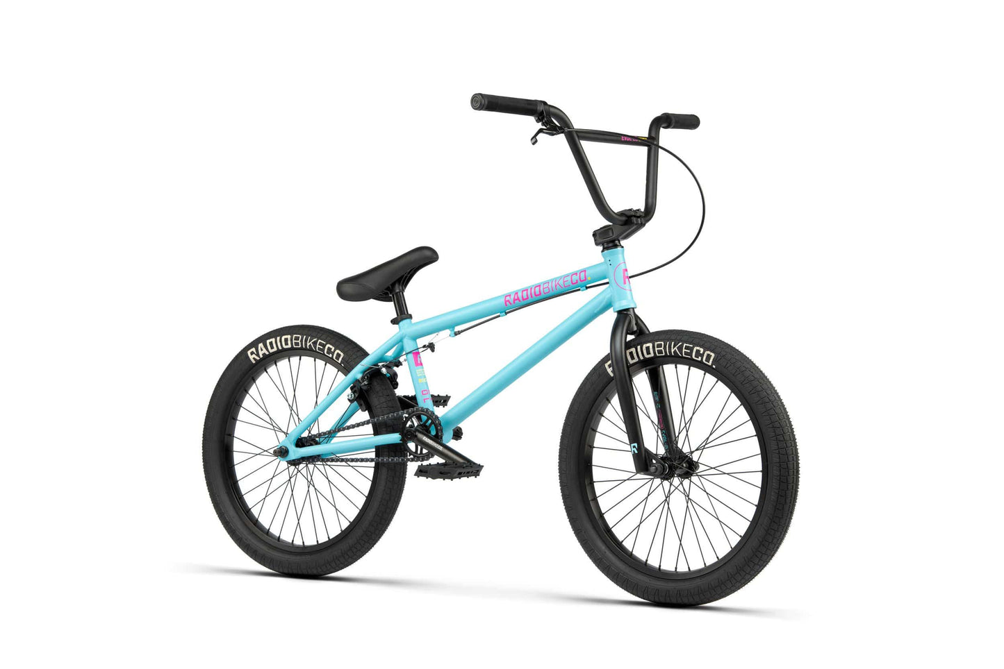 Radio BMX Bikes Radio 2021 Evol Bike 20.3 TT Bike Matt Sky Blue