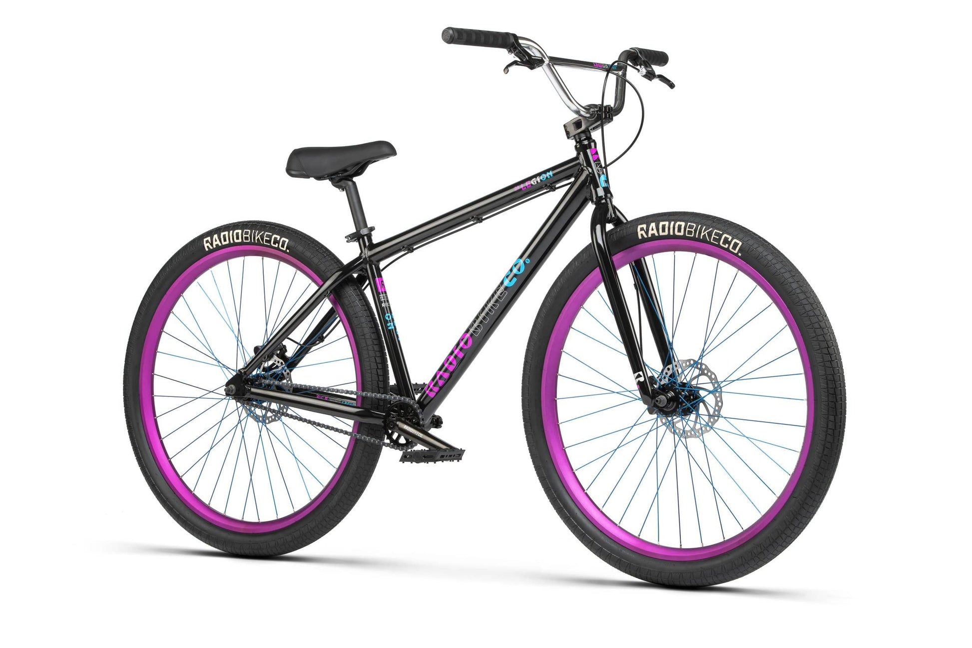 Radio BMX Bikes Radio 2021 Legion 29 Inch Wheelie Bike Black