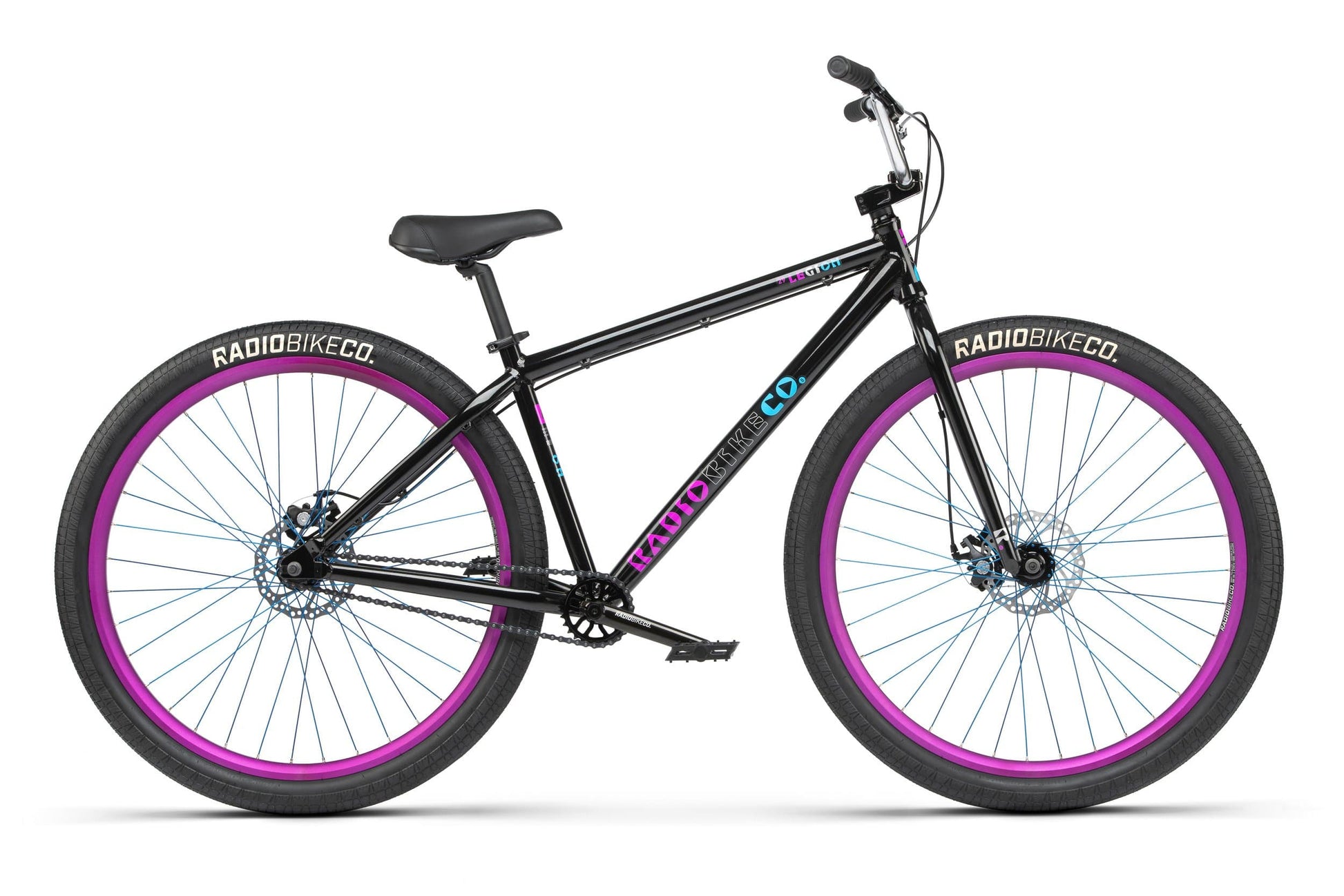 Radio BMX Bikes Radio 2021 Legion 29 Inch Wheelie Bike Black