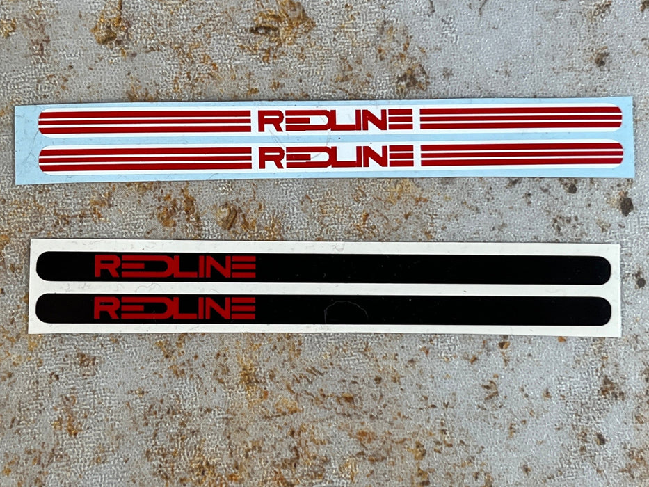 Redline Old School BMX Redline Flight Crank Arm Stickers