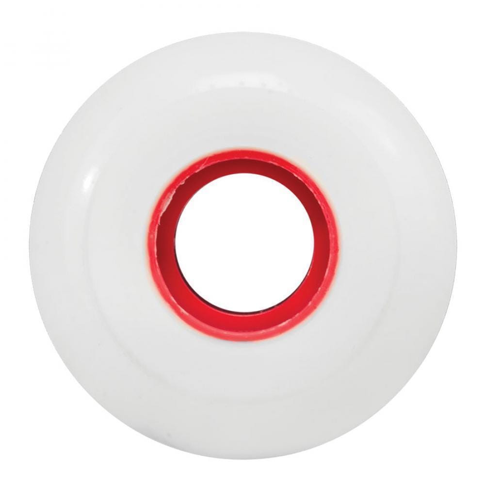 Ricta Clouds Ditch Formula Skateboard Wheels 86A White/Red