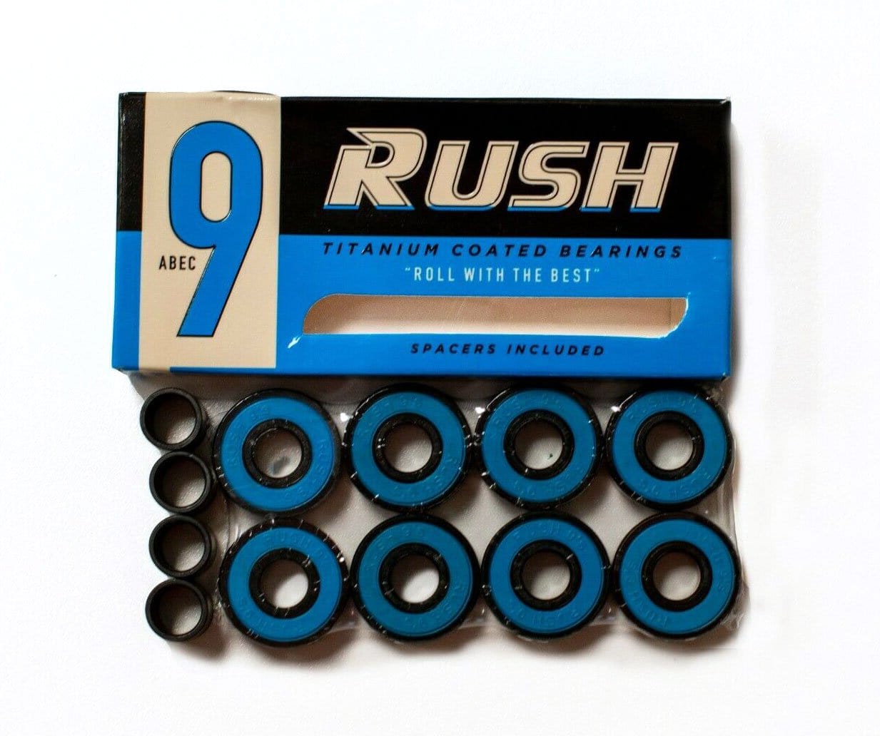 Rush Abec-9 Skateboard Bearings