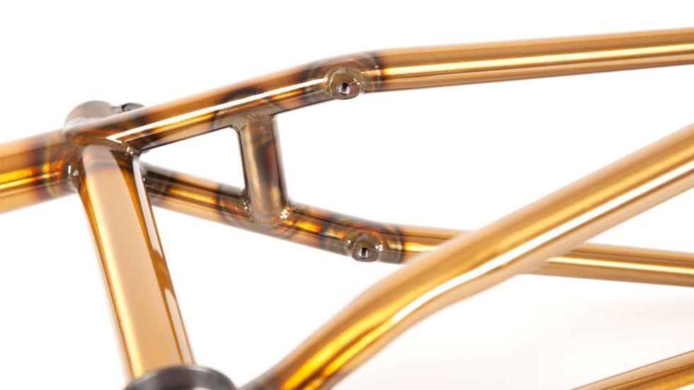 S&M BMX Parts S&M Hoder BTM Frame Trans Gold