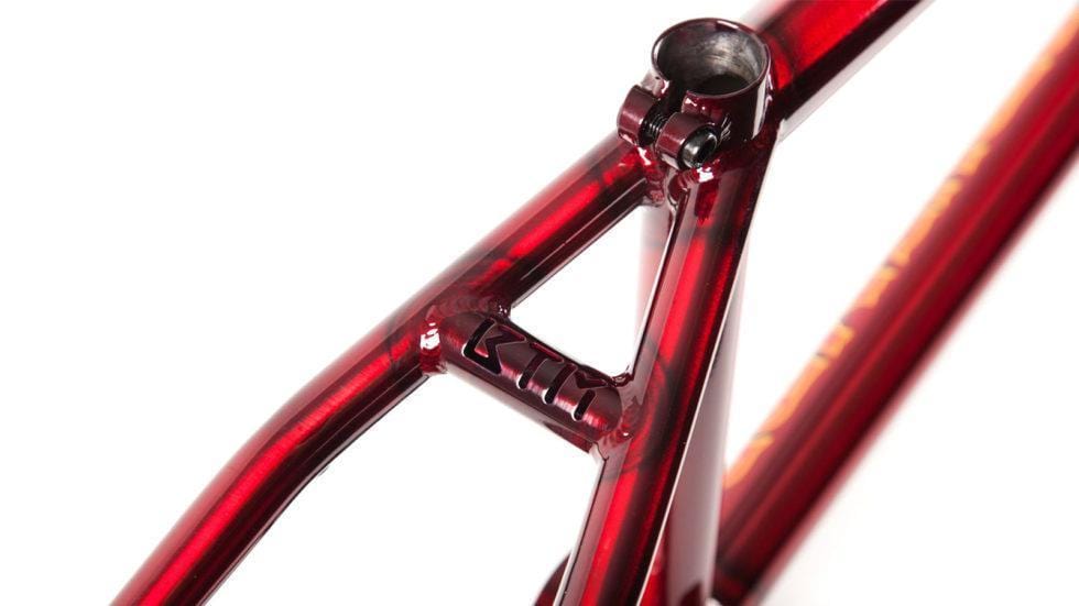 S&M BMX Parts S&M Hoder BTM Frame Trans Red