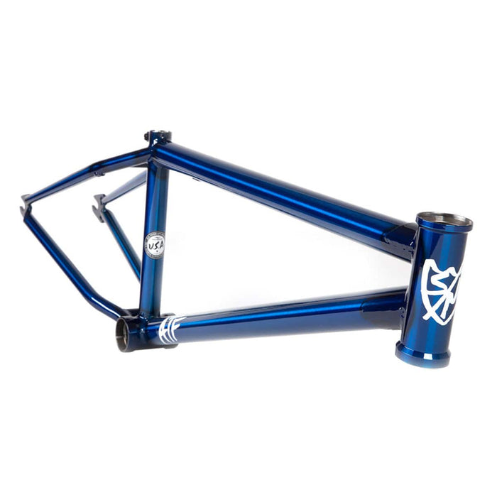 S&M Bikes BMX Parts Trans Blue S&M Bikes ATF 24 Inch Frame Trans Blue