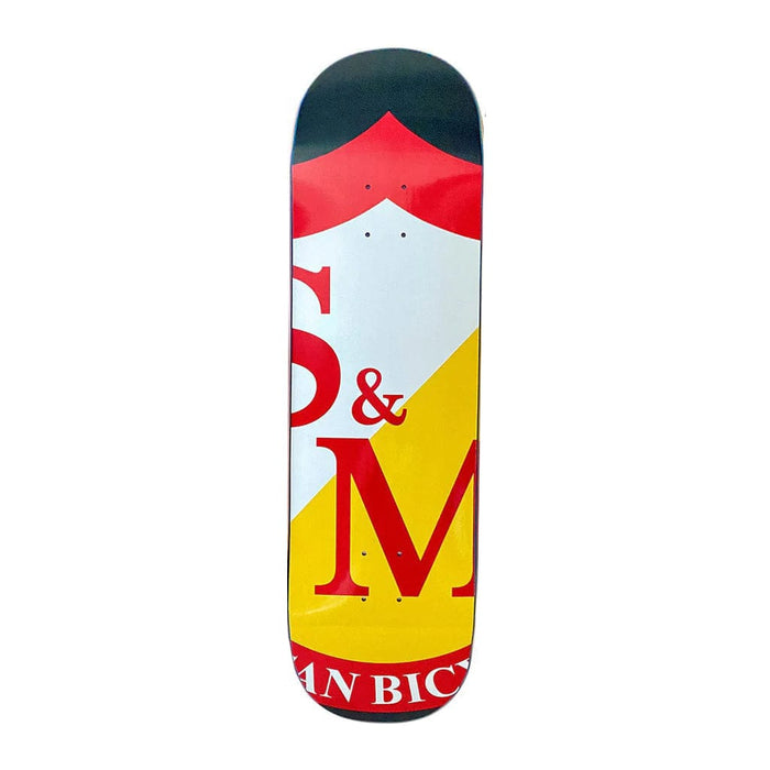 S&M Bikes Skateboards 8.75 / Middle S&M Bikes Big Shield 3 Skateboard Deck Single