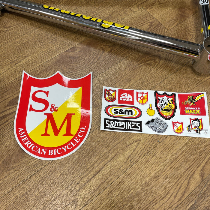 S&M Bikes Mid School BMX S&M Bikes Challenger Reissue Frame Kit