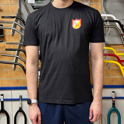 S&M Bikes Clothing & Shoes S&M Bikes Classic Shield T-Shirt Black