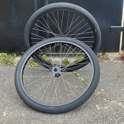 S&M Bikes BMX Parts S&M Bikes Covid Cruiser Wheelset with Tyres