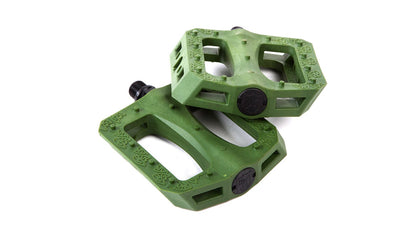 S&M Bikes BMX Parts Green S&M Bikes Hoder BTM Pedals