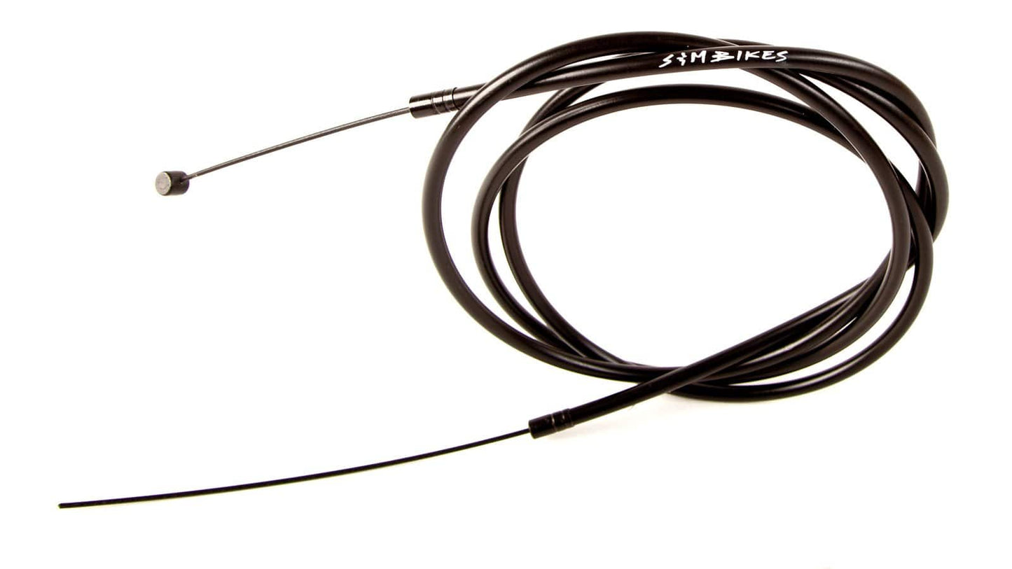 S&M Bikes BMX Parts Black S&M Bikes Linear Brake Cable