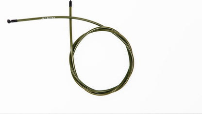 S&M Bikes BMX Parts Green S&M Bikes Linear Brake Cable