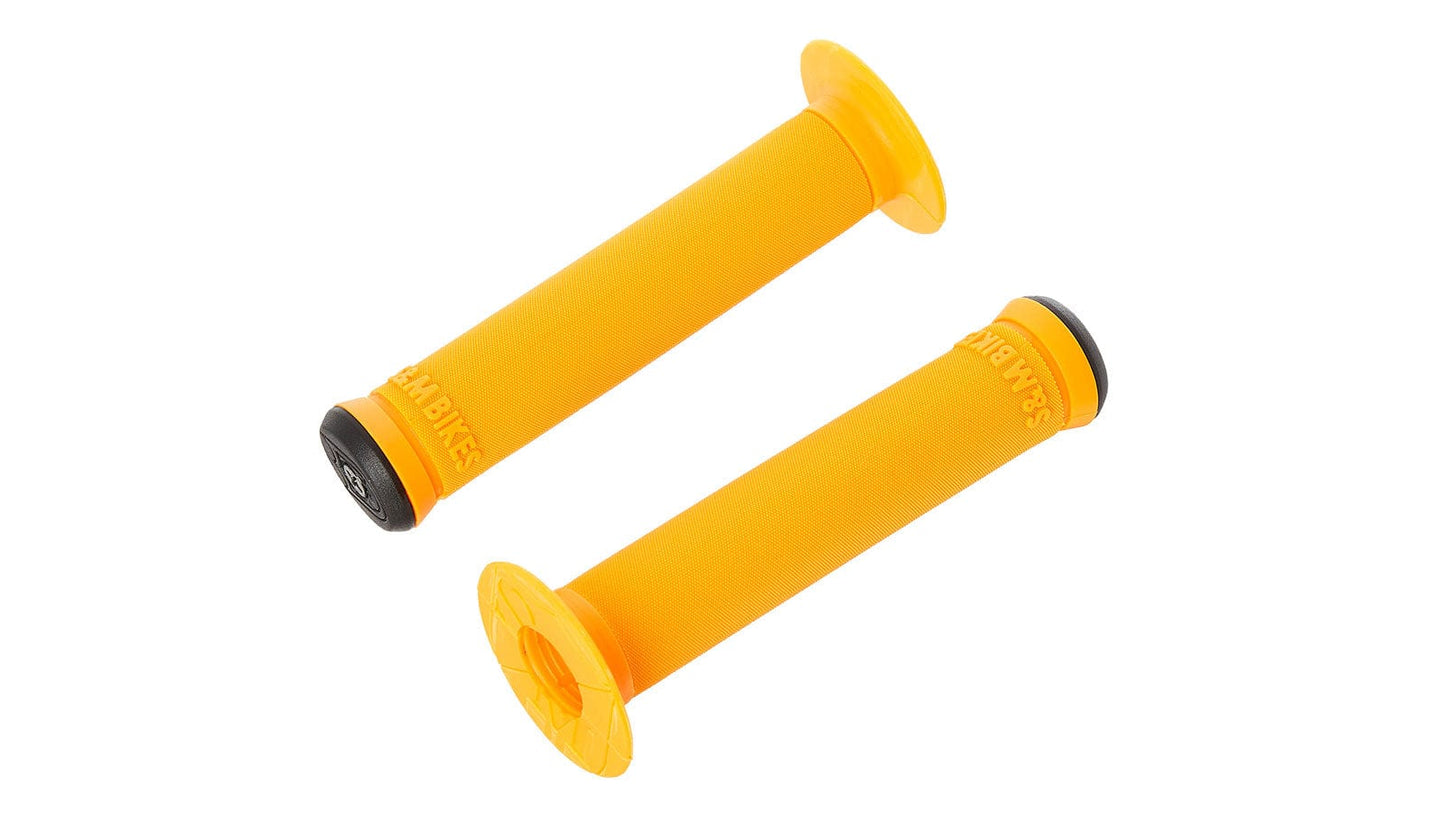 S&M Bikes BMX Parts Orange S&M Bikes Logo Grips