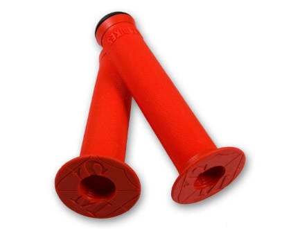 S&M Bikes BMX Parts Red S&M Bikes Logo Grips