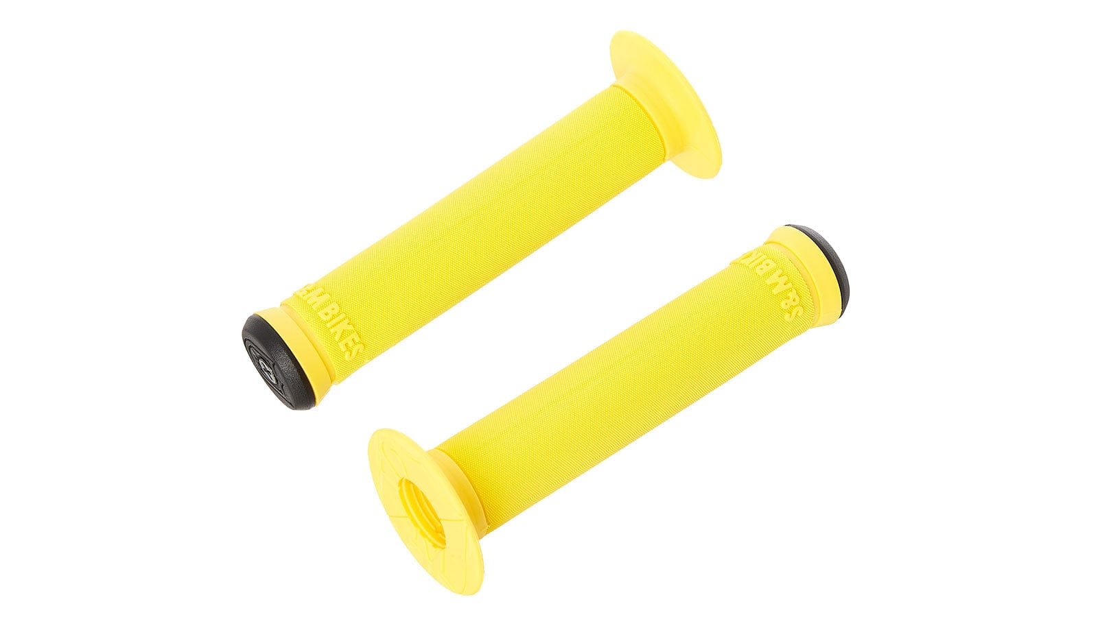 S&M Bikes BMX Parts Yellow S&M Bikes Logo Grips