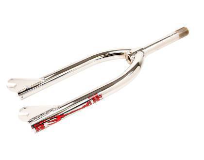 S&M BMX Parts S&M Bikes Original Threaded Pitchfork Forks Chrome