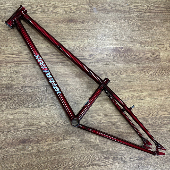 S&M Bikes BMX Racing S&M Bikes Steel Panther Race Frame Candy Red