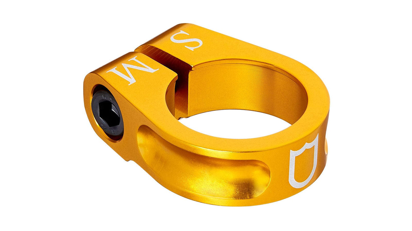 S&M Bikes BMX Parts Gold S&M Bikes XLT Seatclamp