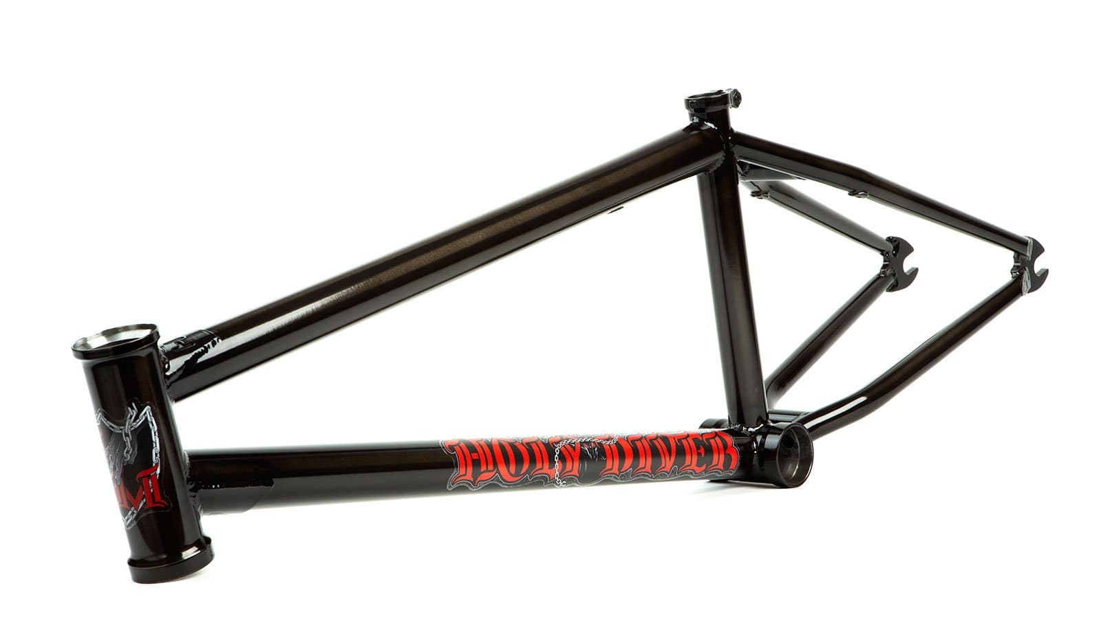 S&M BMX Parts S&M Holy Diver Frame Trans Black