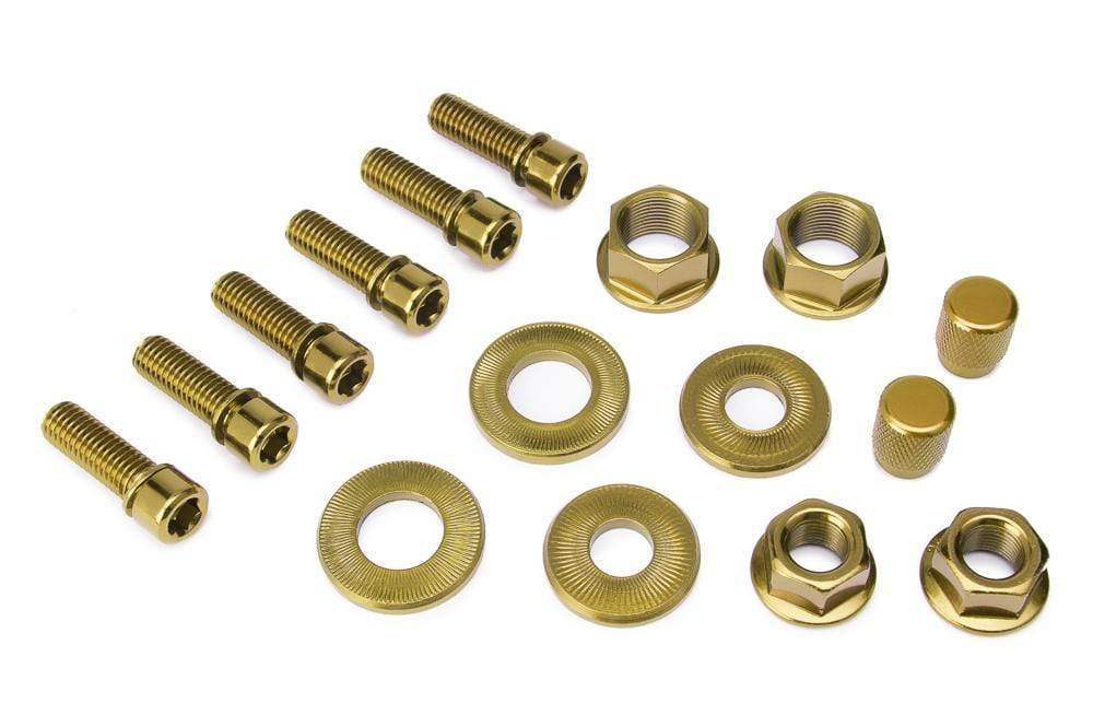 Salt BMX Parts Gold Salt Nut and Bolt Hardware Set