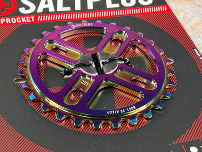Salt Plus BMX Parts 25T / Oil Slick Salt Plus Manta Sprocket