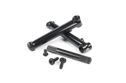 Salt Plus BMX Parts 165mm / Black / 28T Salt Plus Pro 48 Spline Crank Kit with Center Sprocket