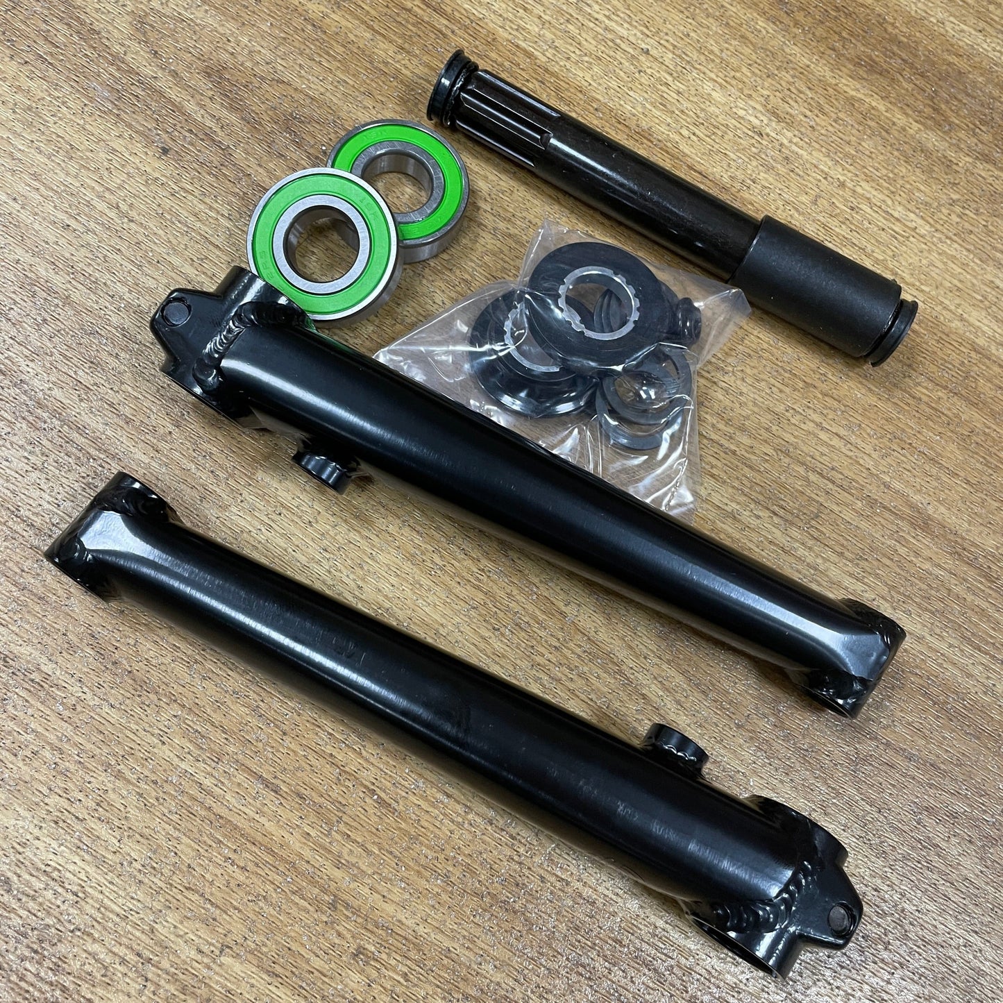 Salt BMX Parts Black / 175mm Salt Revo Crank 175mm Black with Mid BB