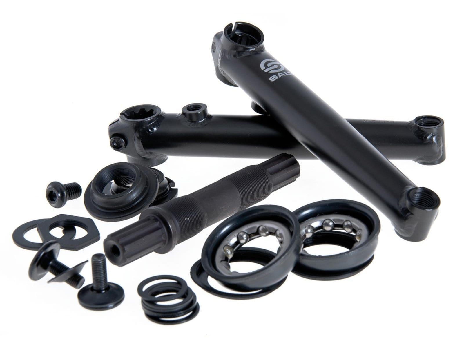Salt BMX Parts Black / 175mm Salt Rookie Crank 175mm with US Looseball Bottom Bracket